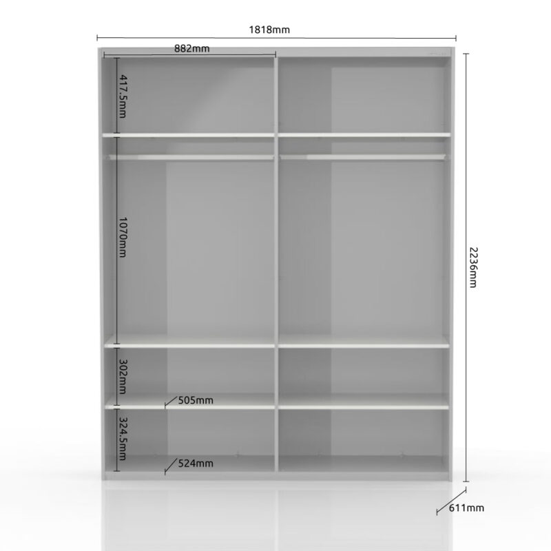 Гардеробер Пиано PK181-OG/PN - Image 3