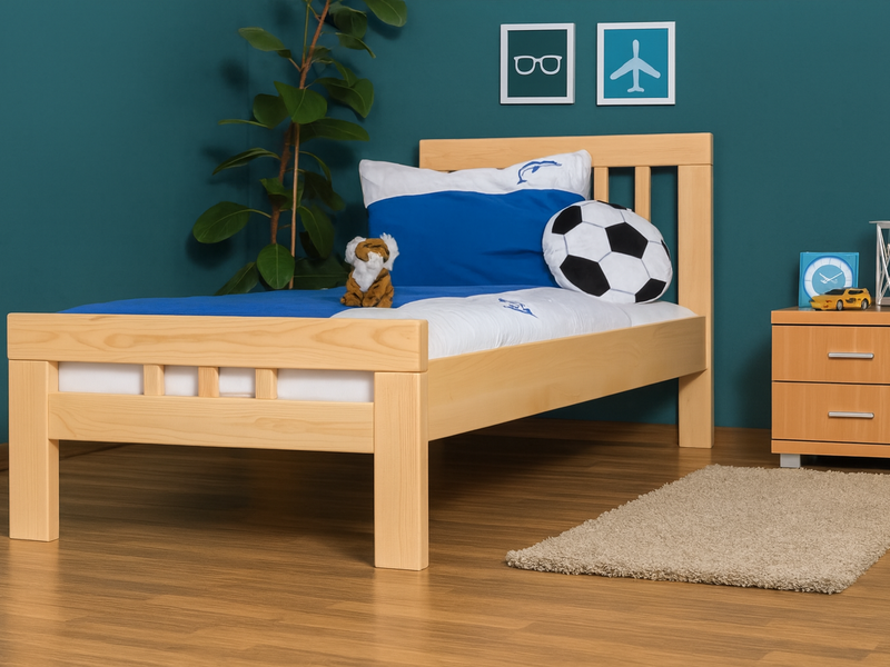 Дрвен кревет К-8 (200х90см)