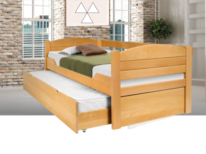 Дрвен кревет К-1 софа (200х90см)